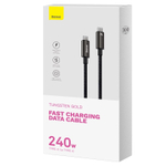 Type-C Кабель Baseus Tungsten Gold Fast Charging Data Cable Type-C to Type-C 240W 3m