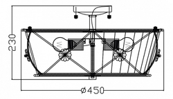 Светильник на штанге Maytoni Lea ARM369-03-G