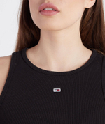 Топ TJW ESSENTIAL RIB TANK Tommy Jeans - черный(DW0DW14875)