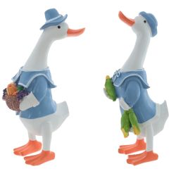 GAEM Набор из 2-х фигурок декоративных "Гусь", L27,5 W20 H14 см