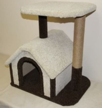 Когтеточка Кошкин дом №2, основание 60*42, высота 65 см