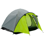 Палатка Virtey Vende-4 (105+220)х250х130см 4чел 2000мм вес 4.0кг