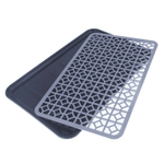 Поднос с решеткой для сушки антрацит-серый