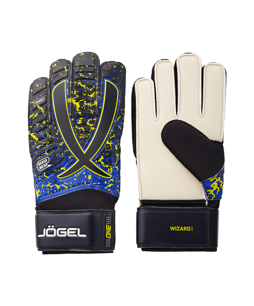 Перчатки вратарские ONE Wizard AL3 Flat, черный