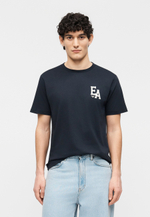 Emporio Armani Футболка с принтом - Синий