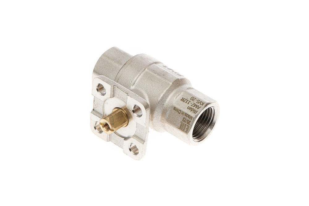 Шаровой кран AMZ-112R (1/2"-1 1/2"), под электропривод, Ридан