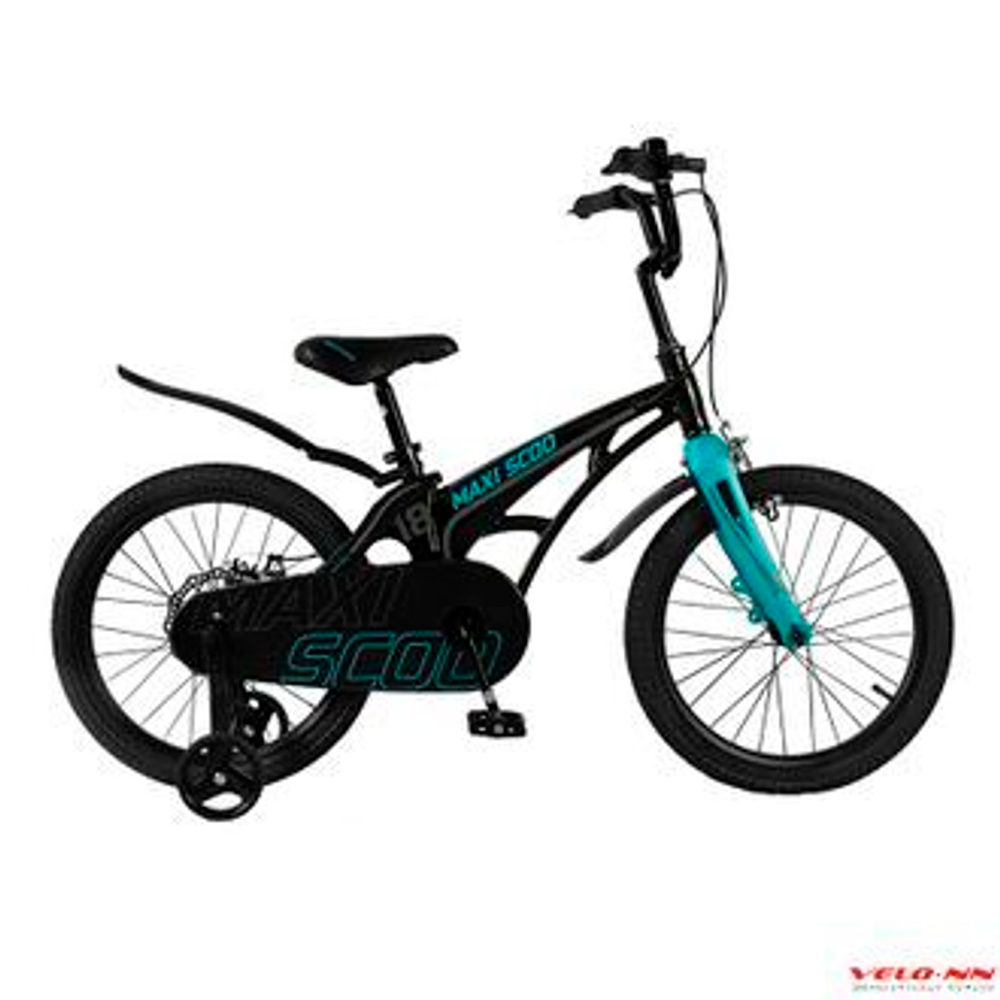 Велосипед 18" Maxiscoo Cosmic  Стандарт (2022) Черный Аметист