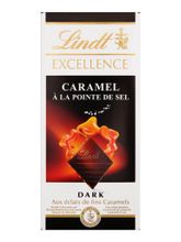 Тёмный шоколад Lindt с соленой карамелью 100 г