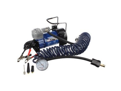 Компрессор автомобильный крокодилы к АКБ шланг 5м в сумке 12v 280W 60л/м (8шт/кор)