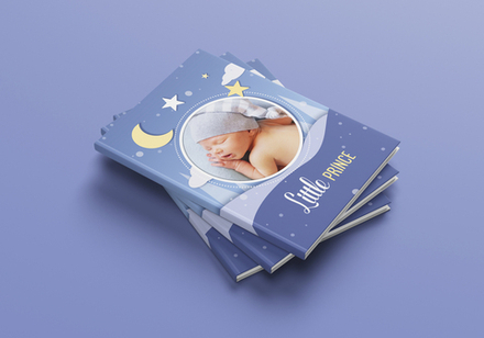 PSD-Шаблон фотокниги "Prince"