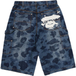 A Bathing Ape Bathing Ape 1st Camo Denim Шорты
