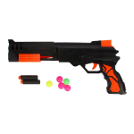 Пистолет с шарами, блистер 666-F