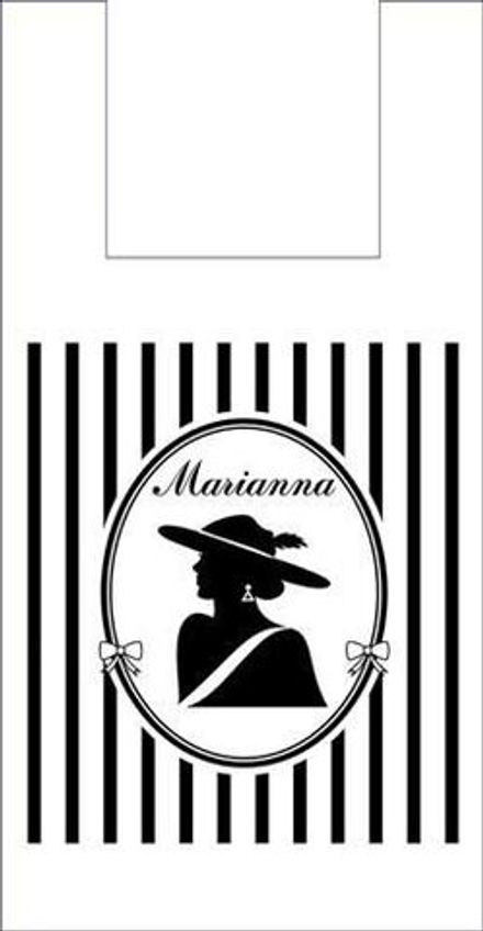 Пакеты-майки "Марианна" 30+16х60 см 13 мкм (50/1500шт)