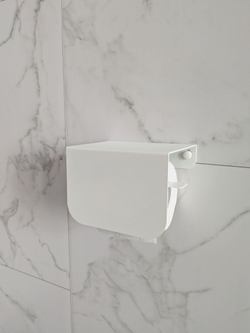 Держатель для туалетной бумаги MetaDec Flex белый