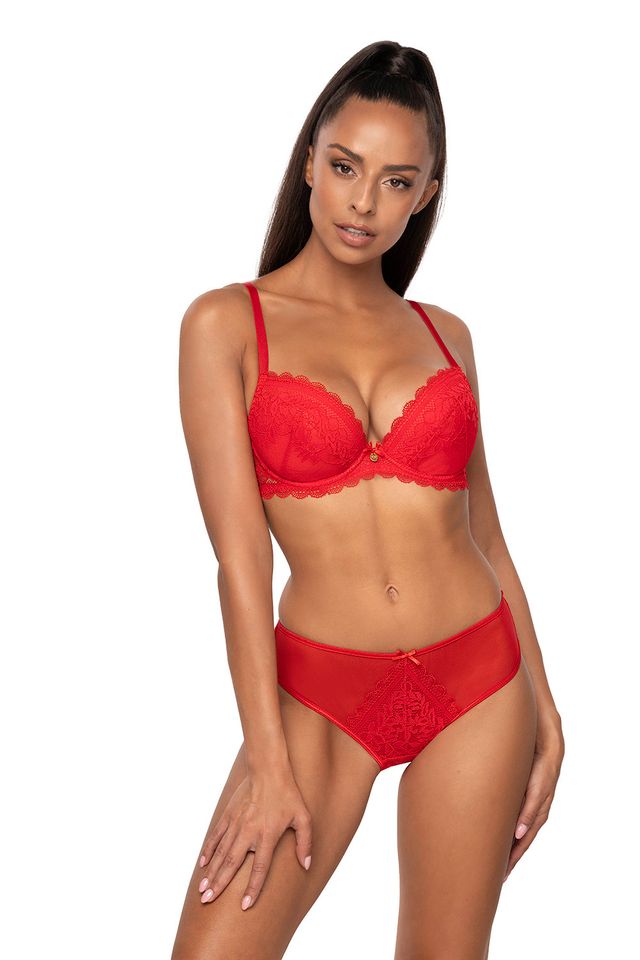 Полупрозрачные слипы Estelle Czerwony