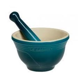 Ступка с пестиком Le Creuset, Лазурь