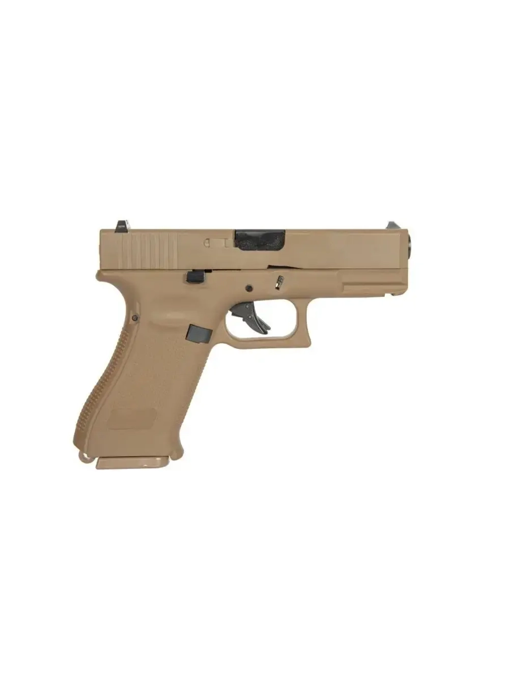 Страйкбольный пистолет Glock 19X TAN EC-1302 DE