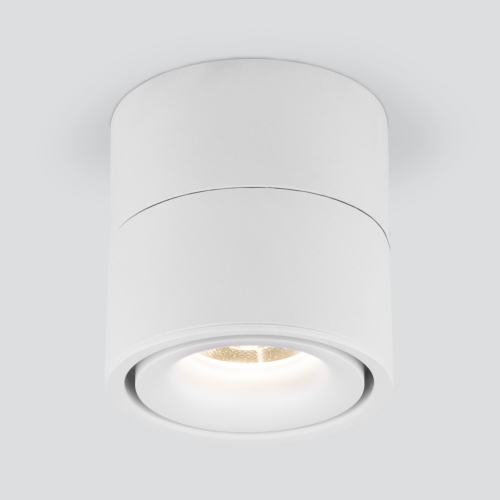 Накладной светодиодный светильник Elektrostandard Klips DLR031 белый матовый