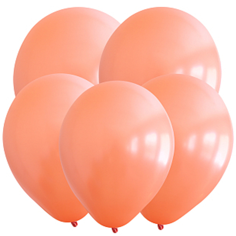 Т 18"/45 см, Пастель, Коралл (Coral), 5 шт.