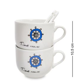 MUG-168/2 Набор из двух кружек «Время путешествий»
