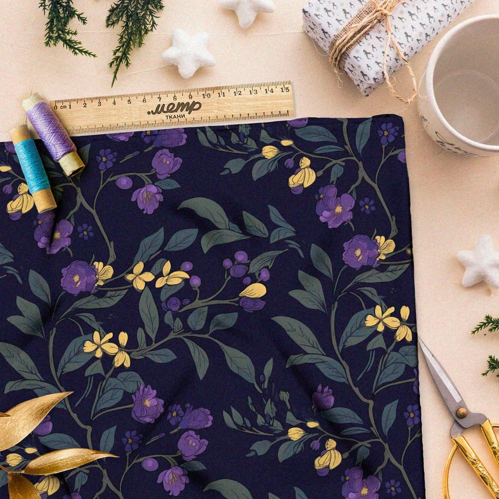 Ткань Ниагара Софт чудесный вечер