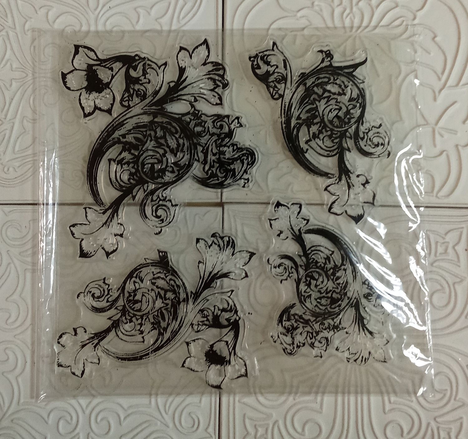 штамп набор вензелей №2 (14*14см)