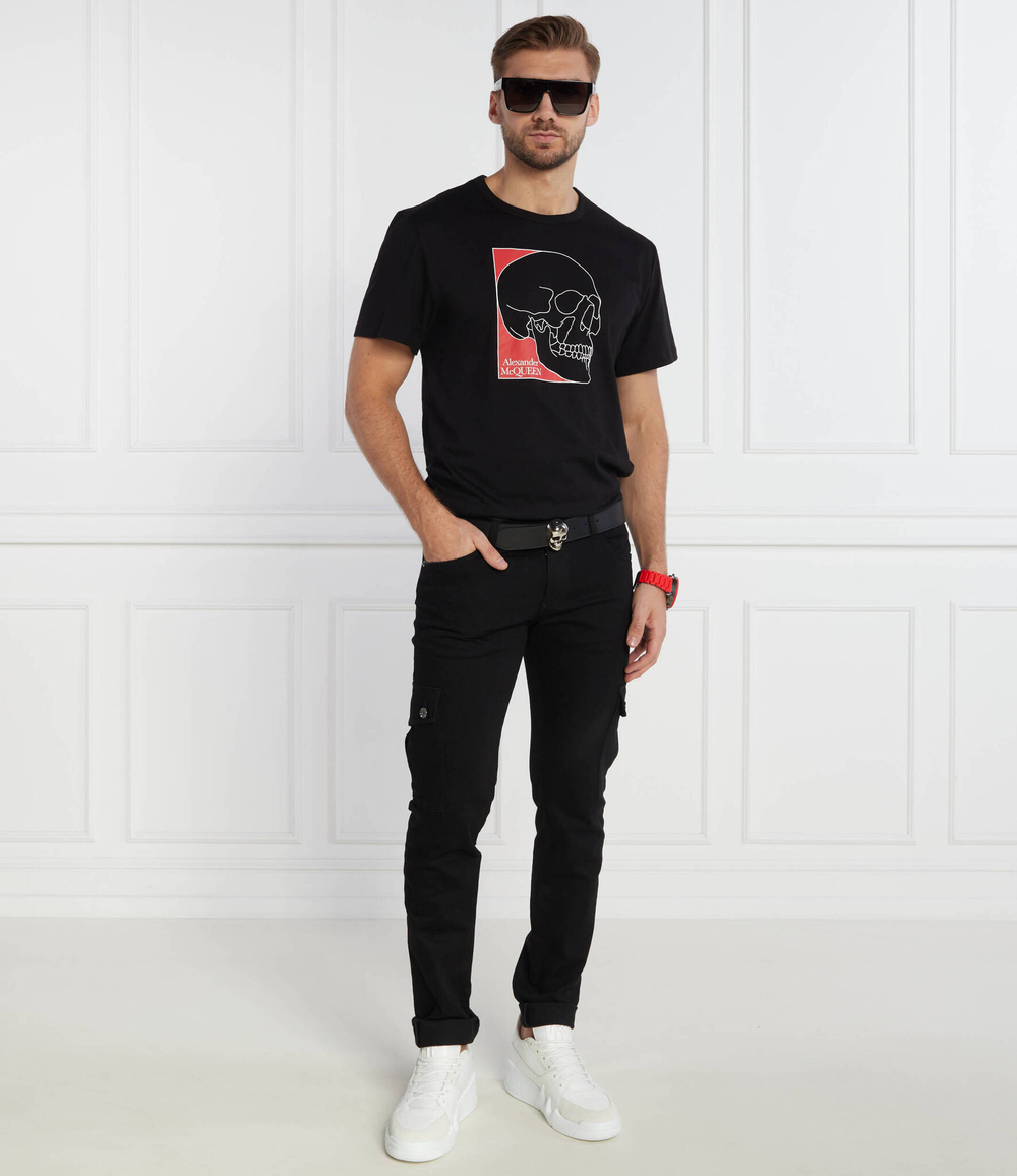 Футболка Alexander McQueen - черный(759448 QVZ30)