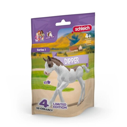 Schleich S 81459 — Коллекционный жеребёнок Диппер серия 1 Horse Club