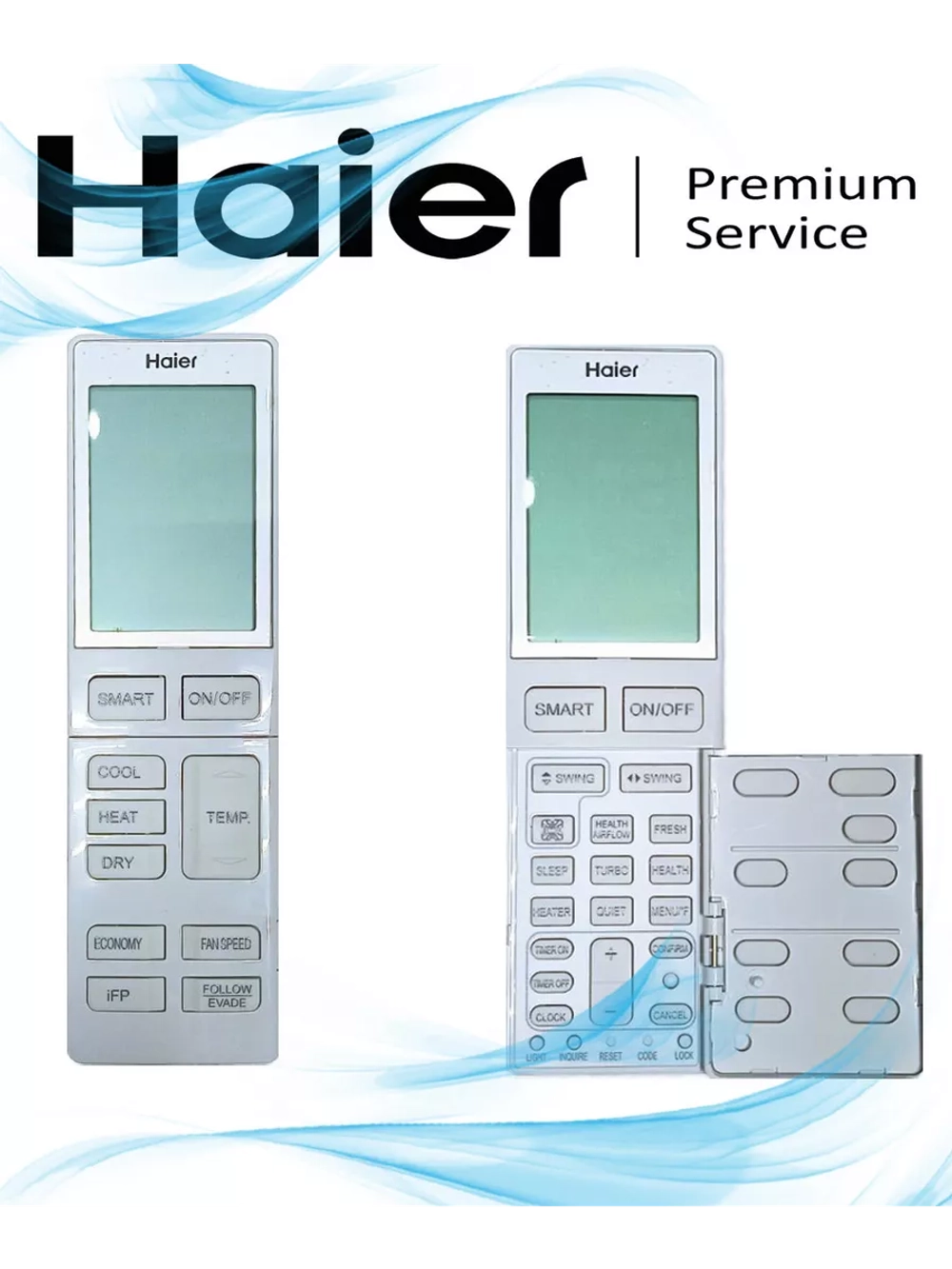 Пульт управления для кондиционера Haier 0150401554 (0010402886SYA) 0150401554