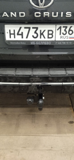 ТСУ для Toyota Land Cruiser 300 (2021-), шар А, 2500/75 кг. F.5716.002