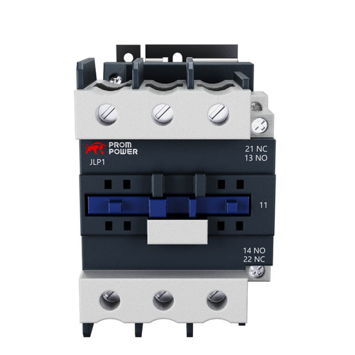 Контактор JLP1-D95-11-BD (DC24), 95A, 3 полюса, доп контакты 1НО+1НЗ, напряжение катушки 24VDC