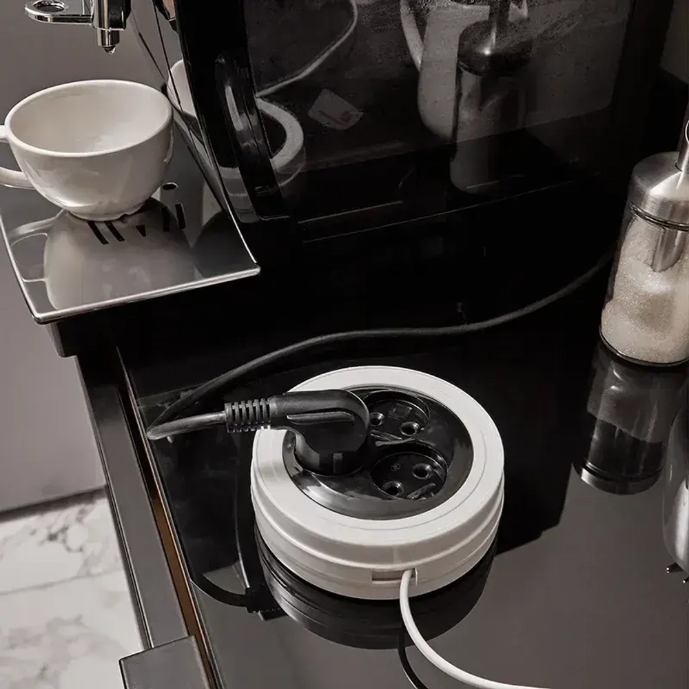 Удлинитель электрический рулетка PROconnect 3 гнезда 5 м, 2х0.75 мм, без заземления