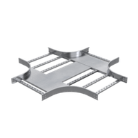 Х-отвод лестничный 50х450, R 300, 1,5 мм, AISI 304