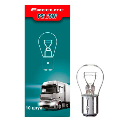 Лампа P21/5W 21/5W 24V BAY15d Excelite грузовой стоп/габарит