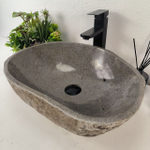 Раковина из речного камня RS-65016 51*37*15 0857