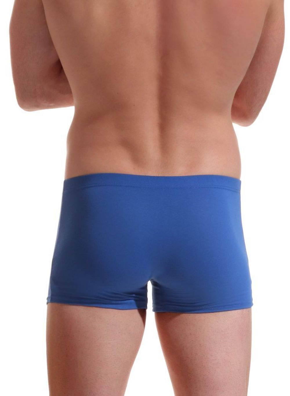 Хлопковые мужские трусы-боксеры (Размер: L) (Цвет: зеленый)