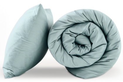 Постельное белье GoodNight Сатин Делюкс евро (с нав. 50х70) вода