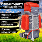 Рюкзак экспедиционный походный Nisus Abakan 100