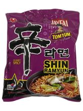 Лапша Nongshim Shin Ramyun острая Том Ям 123 г x 5 шт