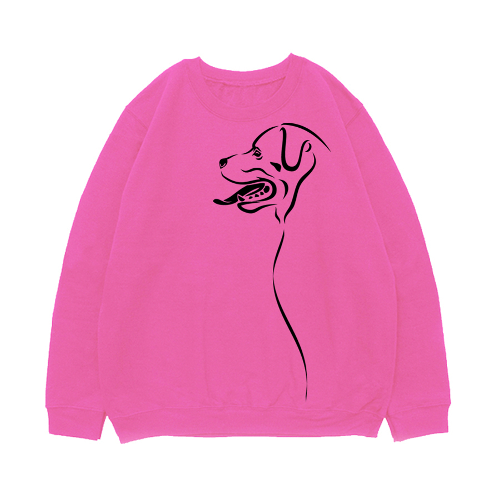 Свитшот "Силуэт Ротвейлера"