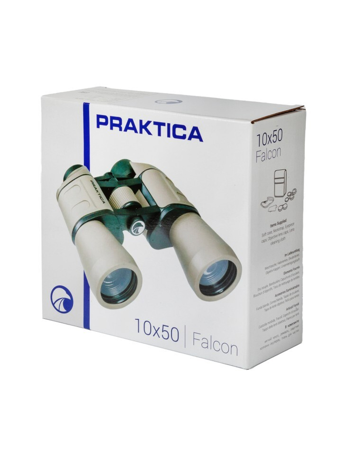 Бинокль Praktica Falcon 10x50, песочный (PRA185)