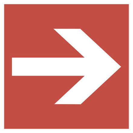 Знак F-01-01 «Направляющая стрелка»