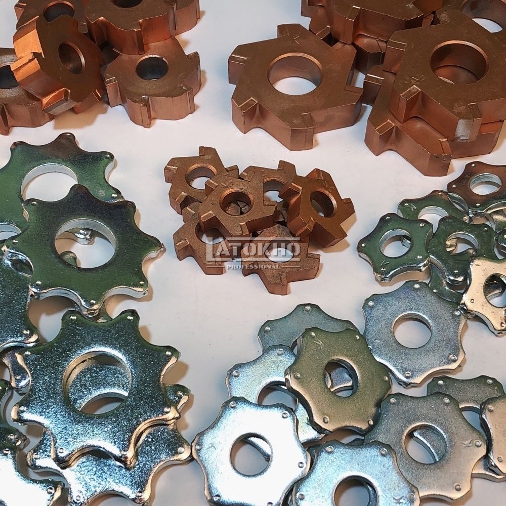 LATOKHO DCCR 250/150 (Россия) Фрезеровальный барабан (фреза) с карбидными ножами для демонтажа разметки шириной 150 мм