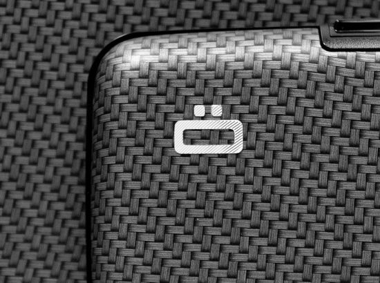 Кошелек алюминиевый Smart Case Черный карбон