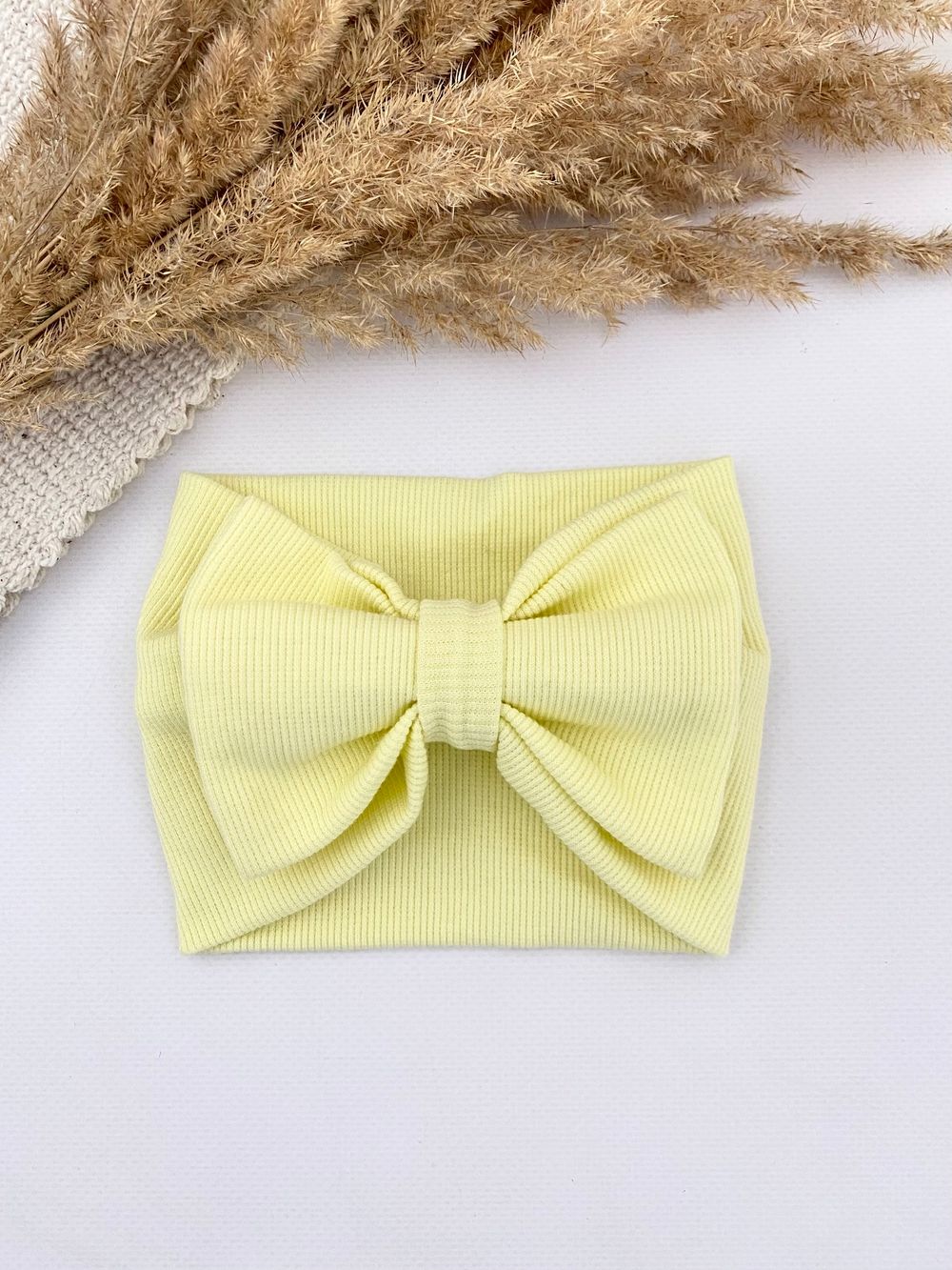 Повязка на голову (желтая)