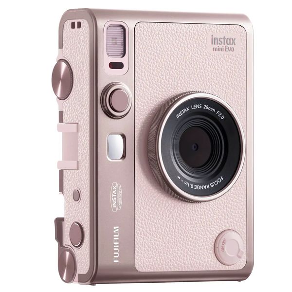 Фотоаппарат моментальной печати Fujifilm Instax Mini Evo Розовый | Gentle Rose