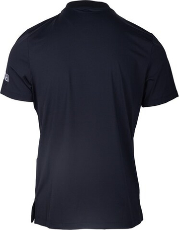 Мужское теннисное поло Hydrogen Tech Serafino - черный