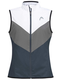 Женская теннисная жилетка Head Club 22 Vest - разноцветный