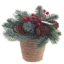 GAEM Изделие декоративное "Новогодняя композиция", L20 W20 H20 см