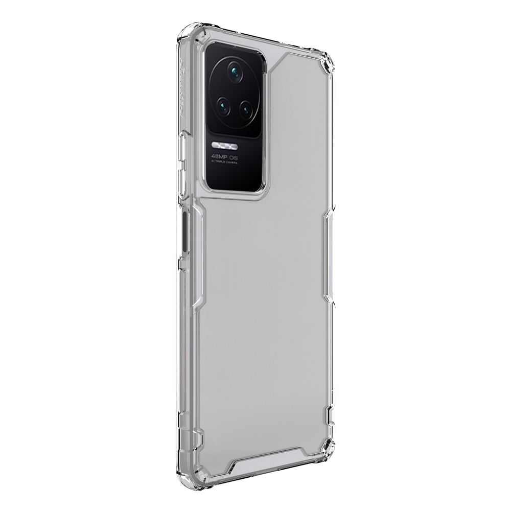 Усиленный прозрачный чехол от Nillkin для телефона Xiaomi Redmi K50 и K50 Pro, серия Nature TPU Pro Case
